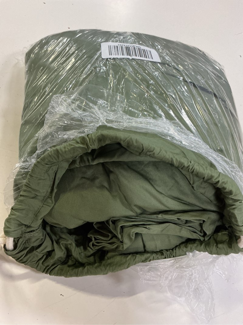 Condition photo showing Good Condition for bamboo sheet set, king, olive