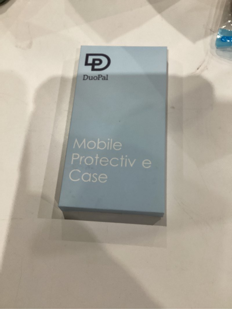 Condition photo showing New/Like New for DUOPAL for Cricket Debut Case Compatible AT&T Calypso 2 Phone Cover, Military Grade Protection Shockproof Case Built-in Kickstand Phone Case(Blue)