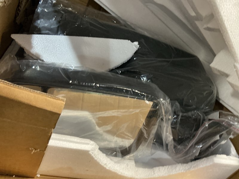 Condition photo showing Good Condition for eccpp towing mirrors left and right side tow mirrors replacement fit for 1998-2002 for dodge for ram 1500 2500 3500 truck with power adjusted heated no light a pair manual filp up