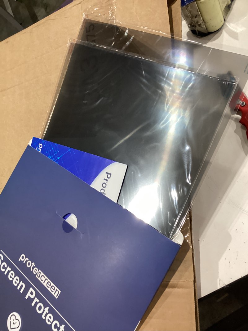 Condition photo showing Good Condition for [2-pack] 24 inch computer privacy screen filter for 16:9 widescreen monitor, removable eye protection anti glare blue light filter privacy shield, anti spy screen protector film 24 in [2 pack] 24'' privacy screen (16:9)