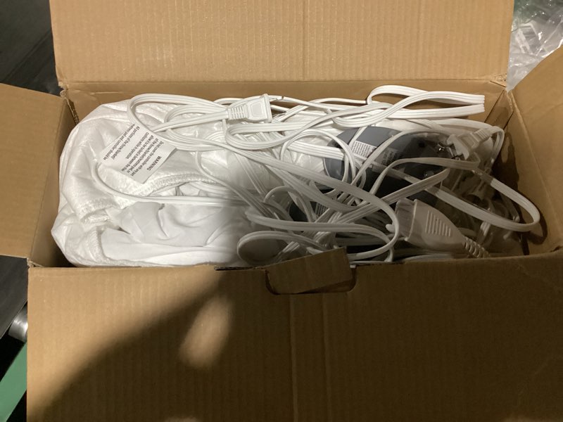 Condition photo showing Good Condition for Serta Heated Mattress Pad Cal King Size - Electric Mattress Pad, 10 Heat Setting Controller, Auto Shut Off Timer, Deep Elastic Pocket, Up to 17" Mattress, ETL Certified, Machine Wash, Cal King, White California King