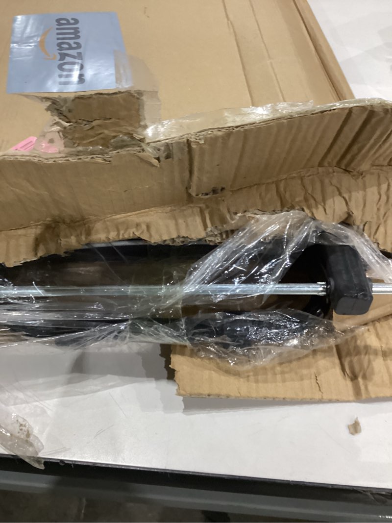 Condition photo showing As Is for dbest Products Trolley Dolly Sport Stair Climber – Foldable Grocery Cart on Wheels – Multi Use Rolling Cart with Removable Bag, Hand Truck Dolly Function, and Stair Climbing Wheels, Black Stair Climber Black