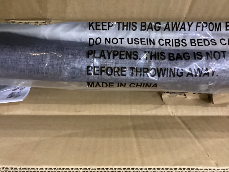 Condition photo showing New/Like New for Ihoming Twin Bedside Bassinet for Baby Grey Co Sleeper Crib Attaches to Bed Double Bassinet Sleeper for Twins Infant Newborn Adjustable Safe Sleeping Solution