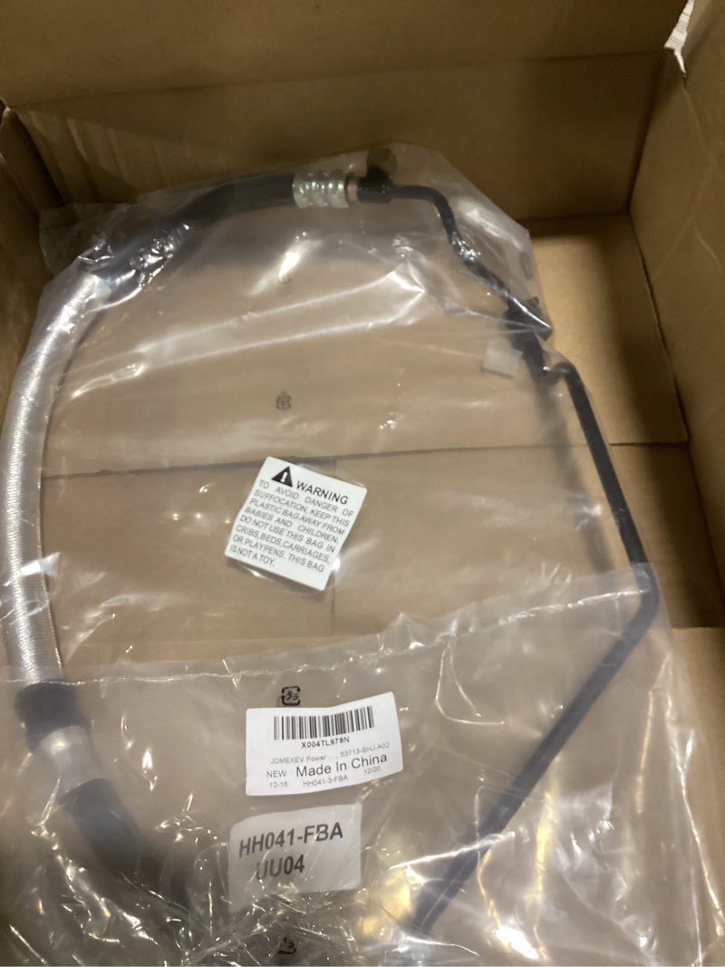 Condition photo showing Good Condition for power steering pressure hose line compatible with honda odyssey 3.5l v6 2008 2009 2010, replacement for 3401201, 53713-shj-a02