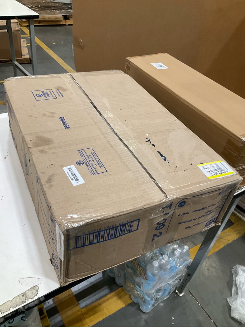 Condition photo showing New/Like New for tork jumbo toilet paper roll white t22, universal, 2-ply, 12 x 1000', tj0922a