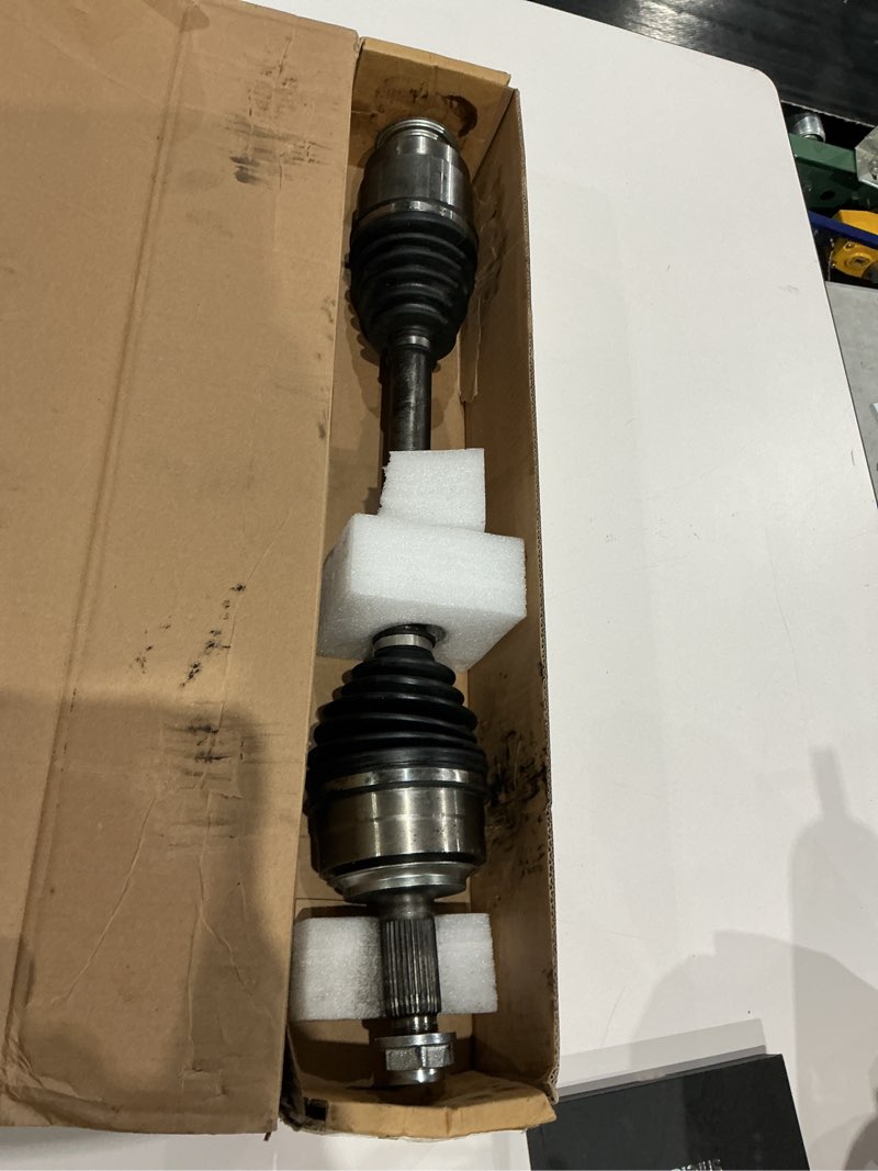 Condition photo showing As Is for eccpp cv axle shaft assembly fit 2013-2015 for honda crosstour; front right(front passenger side) 44305tp6a20,ncv36050,ho-8510
