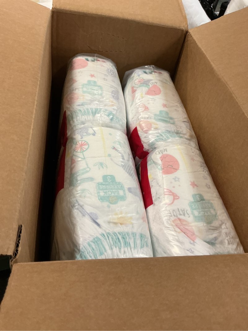 Condition photo showing New/Like New for Pampers Diapers - Cruisers 360 - Size 3, 168 Count, Babyproof, up to 100% Leakproof Pull-On Diaper (Packaging May Vary) Size 3 168