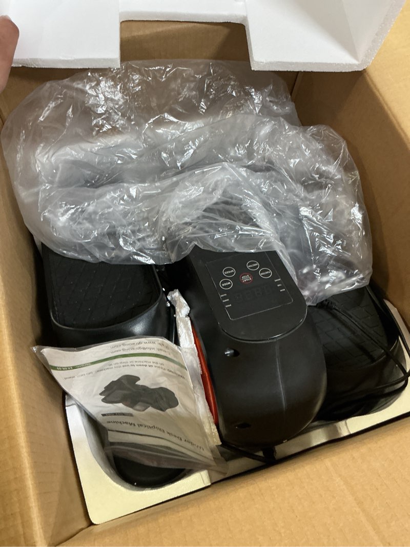 Condition photo showing As Is for gorise under desk elliptical exercise machine, leg exercise equipment as seen on tv for seniors & women, seated pedal exerciser with remote control & 10 adjustable speed for home, 002 basic