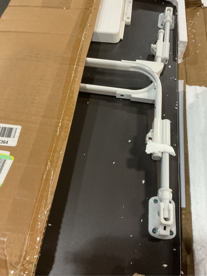 Condition photo showing Good Condition for Laptop Stand for Bed, Potuopy Leather Adjustable Bed Desk Table Tray, X-Large Folding Lap Desk with Drawer for Eating Writing Drawing Working on Couch Floor, Grey Gray