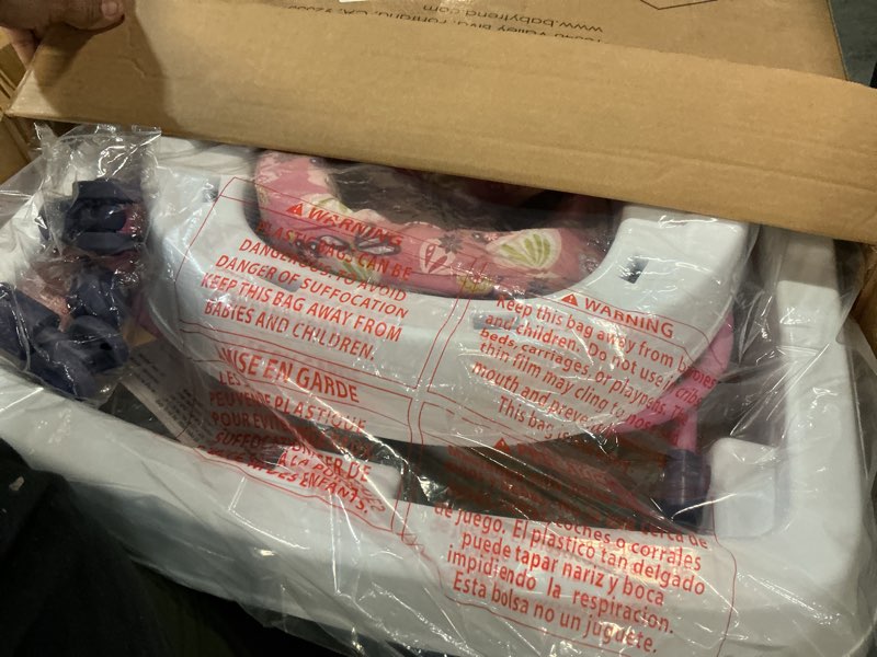 Condition photo showing Good Condition for Smart Steps Trend Activity Walker with Removeable Toy Bar, Multi-Directional Front Wheels, Tray, Adjustable Height and Flat Fold Frame for Storage, Ages 6 Months +, Emily Pink