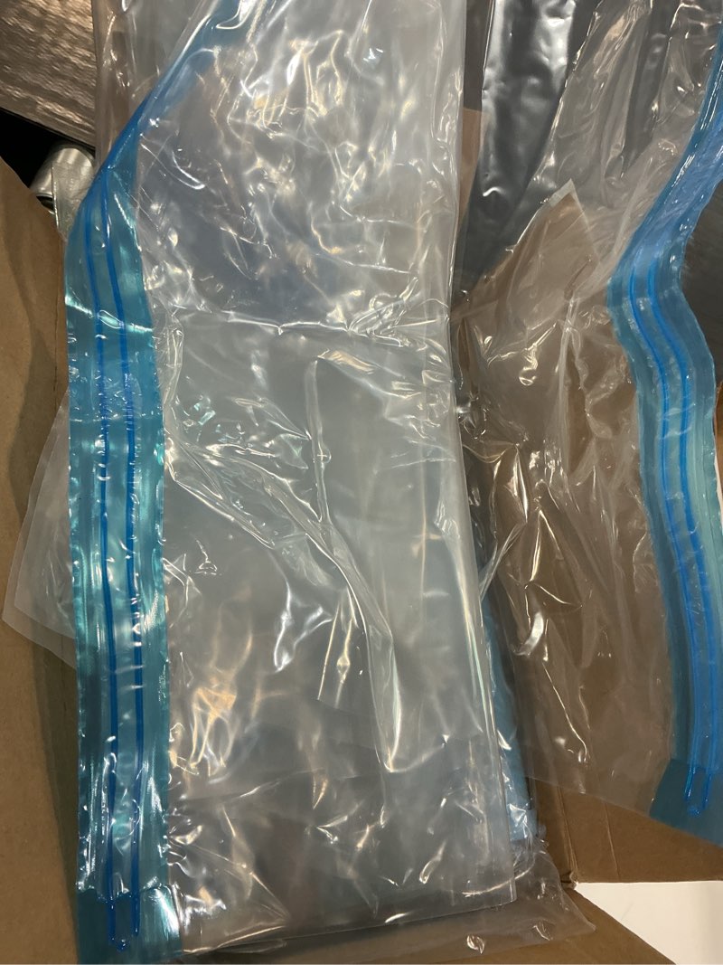 Condition photo showing Good Condition for cozy essential vacuum storage bags, 80% compression vacuum seal space saver plastic packaging bags for clothes, blankets, pillow, bedding, comforters, sealer clothing storage,20 combo combo 20