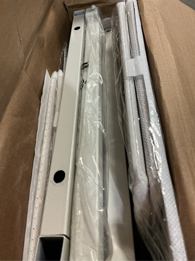 Condition photo showing Good Condition for dresser for bedroom with 10 drawers, anti-tip tall fabric chests storage organizer tower furniture with wooden top metal frame for clothes, closet, living room, hallway, entryway white 11.8"d x 31.4"w x 45.6"h (10 drawers)
