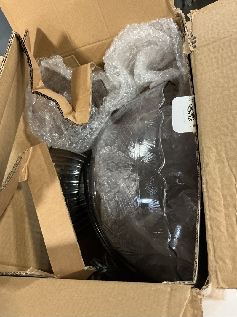 Condition photo showing Good Condition for Nostalgia LPF230 3-Tier Lighted Party Fountain, Holds 1.5 Gallons, LED Lighted Base, Includes 8 Reusable Cups Deluxe Party Fountain