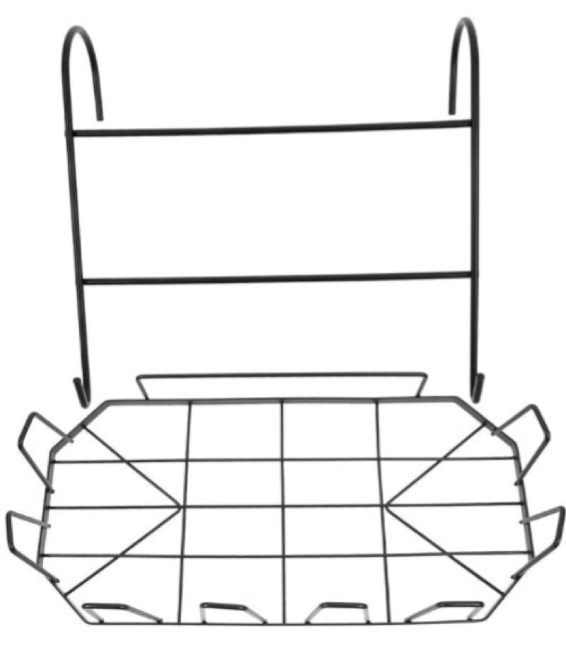 DECHOUS Multi-Functional Clothes Drying Rack Compact Shoe Rack for Balcony Outdoor Use Space-Saving Design Strong Construction for Drying Shoes Socks and Clothes