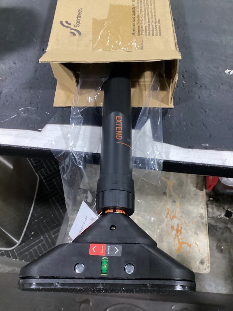 Condition photo showing Good Condition for sportneer pull up bar: strength training chin up bar no screws - adjustable 29.5''-37''(75-94cm) width locking mechanism pull up bar for doorway - max load 440lbs for home gym upper body workout, non-slip