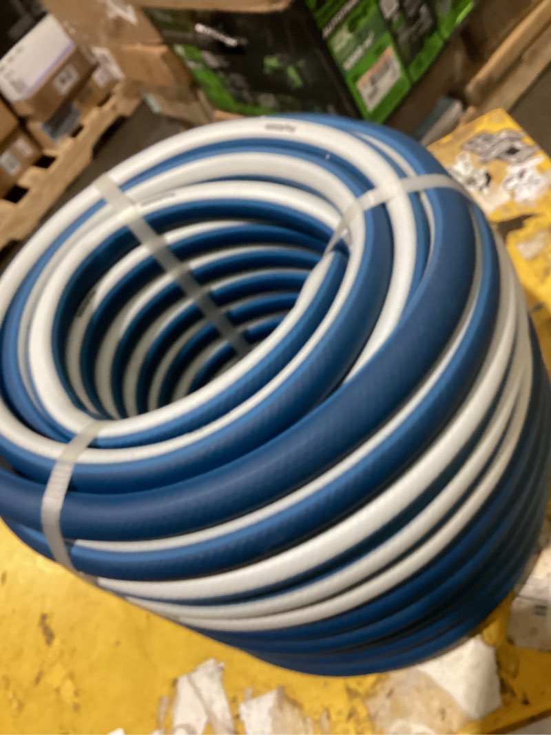 Condition photo showing As Is for orbit orbit 100 ft x 5/8-in polyfusion hose
