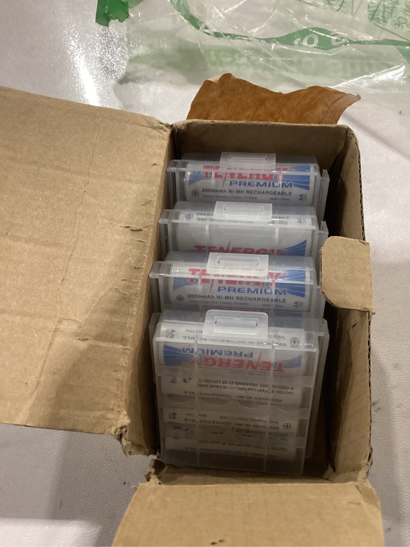 Condition photo showing Good Condition for tenergy 24 pack premium rechargeable aa batteries, 2500mah capacity double a nimh battery 24 count (pack of 1)