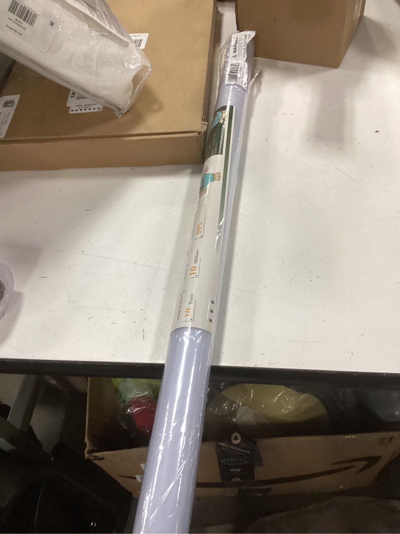 Condition photo showing New/Like New for Coavas Window Privacy Film Frosted Glass Static Clings,Bathroom Frosting Decorative Window Stickers, Heat UV Blocking Anti-Glare Door Window Coverings Day and Night (23.6 x 78.7 Inch, Pure) 23.6 x 78.7 Inch Pure