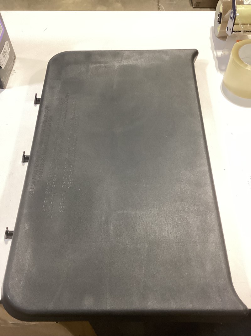 Ninja XSKUSSDTBL Woodfire Attachable Side Table, Compatible Woodfire Universal Stand, Side Utensil Holder, Left or Right Compatible, Weather-Resistant, Black