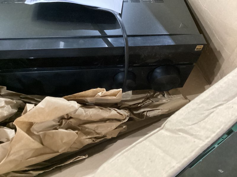Condition photo showing As Is for not tested *****sony strdh190 2-ch home stereo receiver with phono inputs & bluetooth black stereo receiver receiver