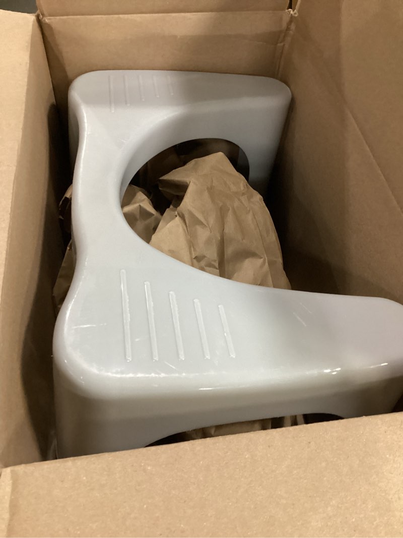 Condition photo showing Good Condition for squatty potty the original bathroom toilet stool, curve lightweight with sleek and modern design, gray, 7"