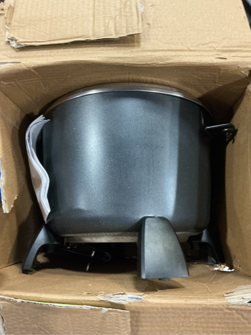 Condition photo showing As Is for Presto Big Kettle 2.75 Qt. Multi-Cooker/Steamer 06008