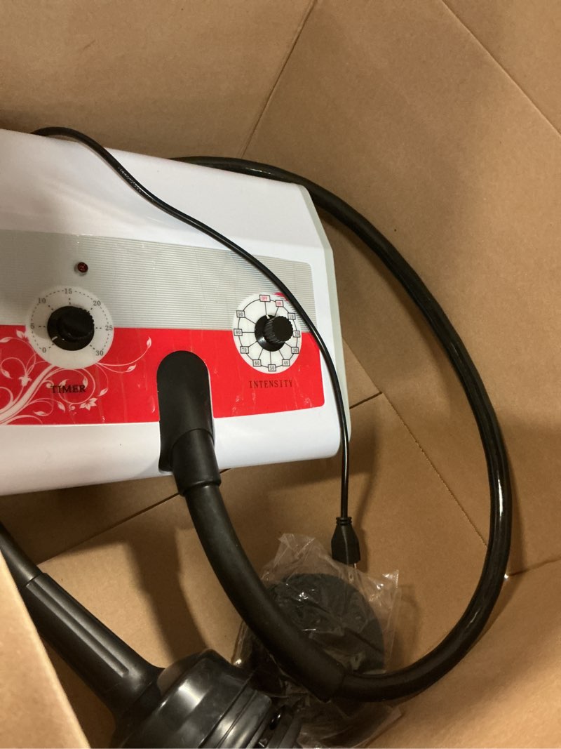Condition photo showing Good Condition for cellulite massager electric vibrating professional – with 5 interchangeable heads, deep tissue relief, muscle relaxation, durable design for salon & home use