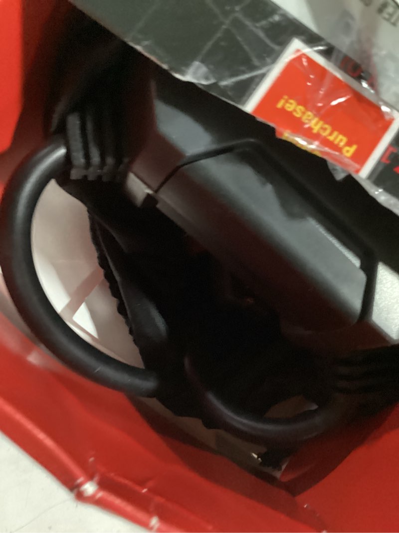 Condition photo showing As Is for schumacher electric rugged 1750a lithium car battery jump starter and power pack/jump box  usb charging  12v sport  auto  and marine batteries  sl1669