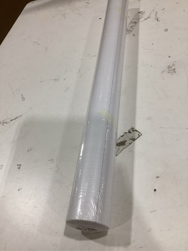 Condition photo showing New/Like New for 24" x 394" white wood wallpaper peel and stick paper white wood contact paper wood self-adhesive & removable thicken contact paper for cabinets countertop furniture, realistic wood