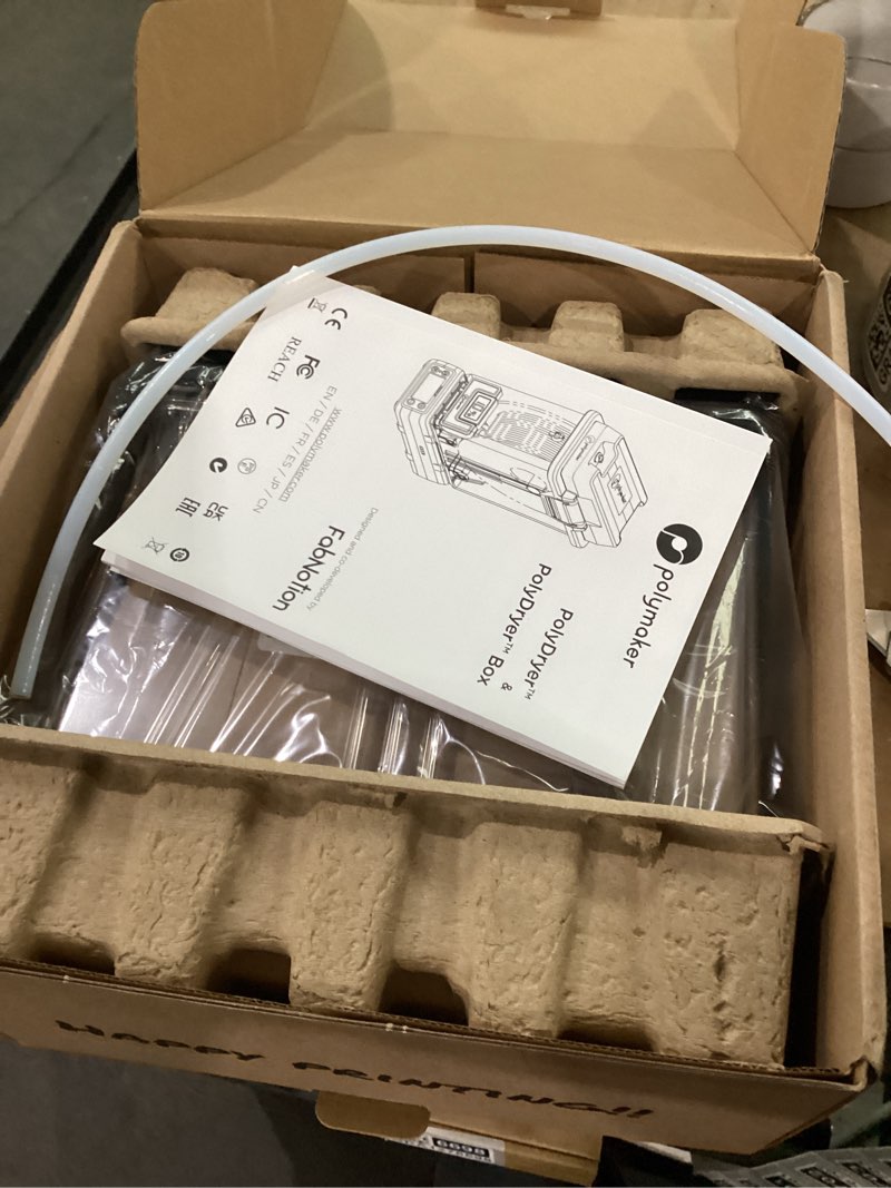 Condition photo showing Good Condition for polymaker 3d printing filament dryer and storage box - polydryer and polydryer box for filament drying and sealing with heat control, compatible with pa nylon, pla, pvb, petg, abs, tpu 1.75mm 2.85mm polydryer (dryer dock + storage box)