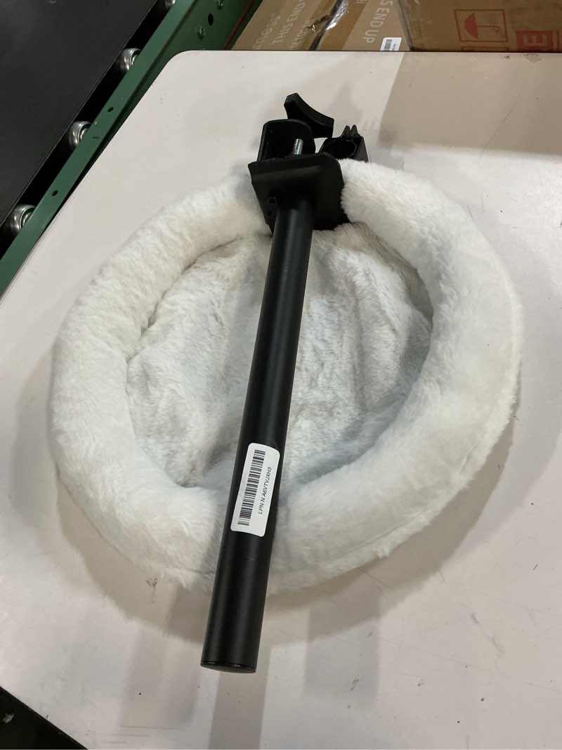 Condition photo showing Good Condition for Cat Bed for Desk Removable Cushion Pet Desk Bed for Home Office, Comfortable Cat Perch for Indoor Kitty Max 40 LBS, 360° Rotating & Height Adjustable White