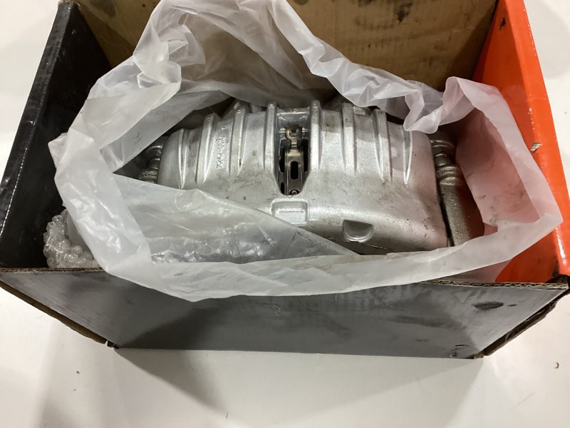 Condition photo showing As Is for a-premium disc brake caliper assembly with bracket compatible with select buick, chevrolet, gmc, isuzu & saab models - rainier, ssr, trailblazer, envoy xl xuv, ascender, 9-7x - front right passenger