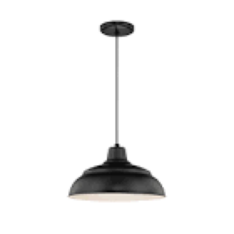 Millennium Lighting Warehouse/Cord Hung, Satin Black
