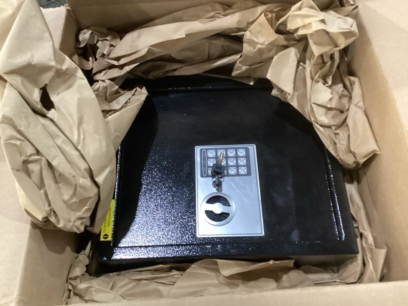 Condition photo showing As Is for RPNB Deluxe Money Box, Steel Alloy Drop Digital Keypad Safe and Lock,Perfect for Home Office Hotel Business Jewelry Gun Cash Use Storage,1.52 Cubic Feet, NOT EXACT SIMILAR TO STOCK PHOTO 