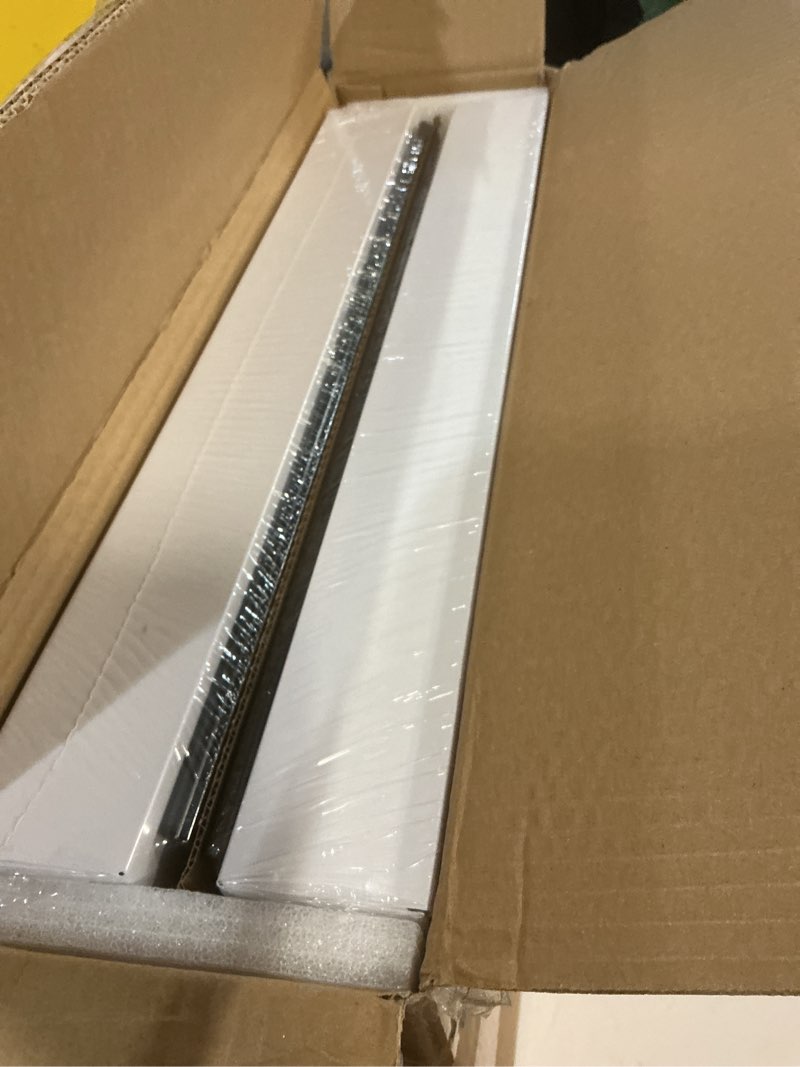 Condition photo showing New/Like New for 2 pack pull out cabinet organizers 21"deep with raising pad for framed cabinets,expandable slide out drawers upgrade 3 slide rails,roll out shelves adhesive,adjustable width 12"-20.45" white white 12"-20.45"wide x 21"deep(2 pack)