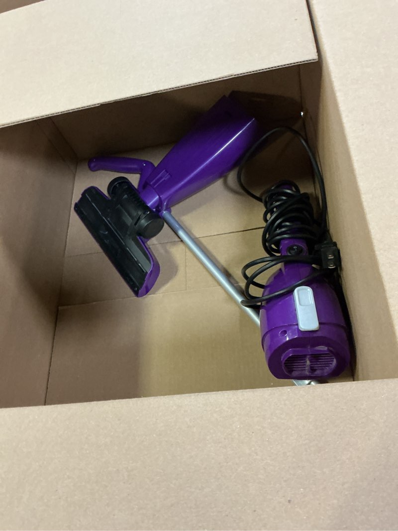 Condition photo showing As Is for Bissell 20334 Featherweight Stick Vacuum Lightweight Bagless Vacuum, Purple Featherweight (Purple)