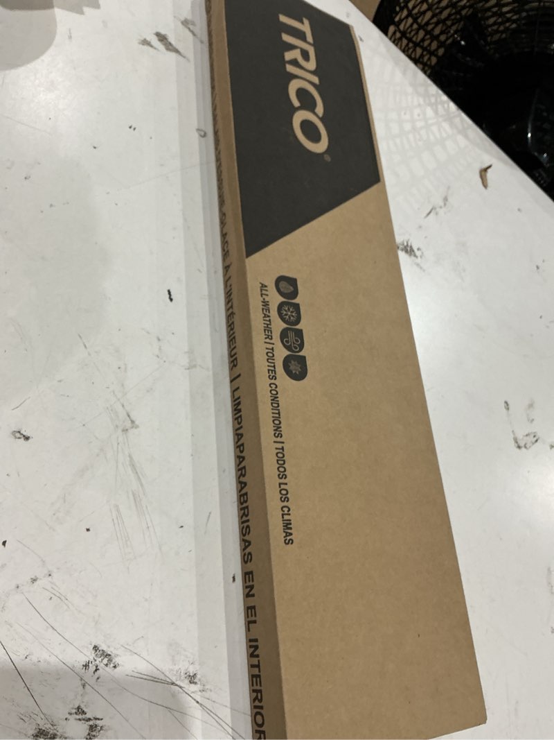 Condition photo showing New/Like New for trico gold 22" + 22" premium automotive replacement windshield wiper blades (set of 2), passenger and driver side all-weather beam wiper blades for select vehicle models 22" + 22" pair pack premium