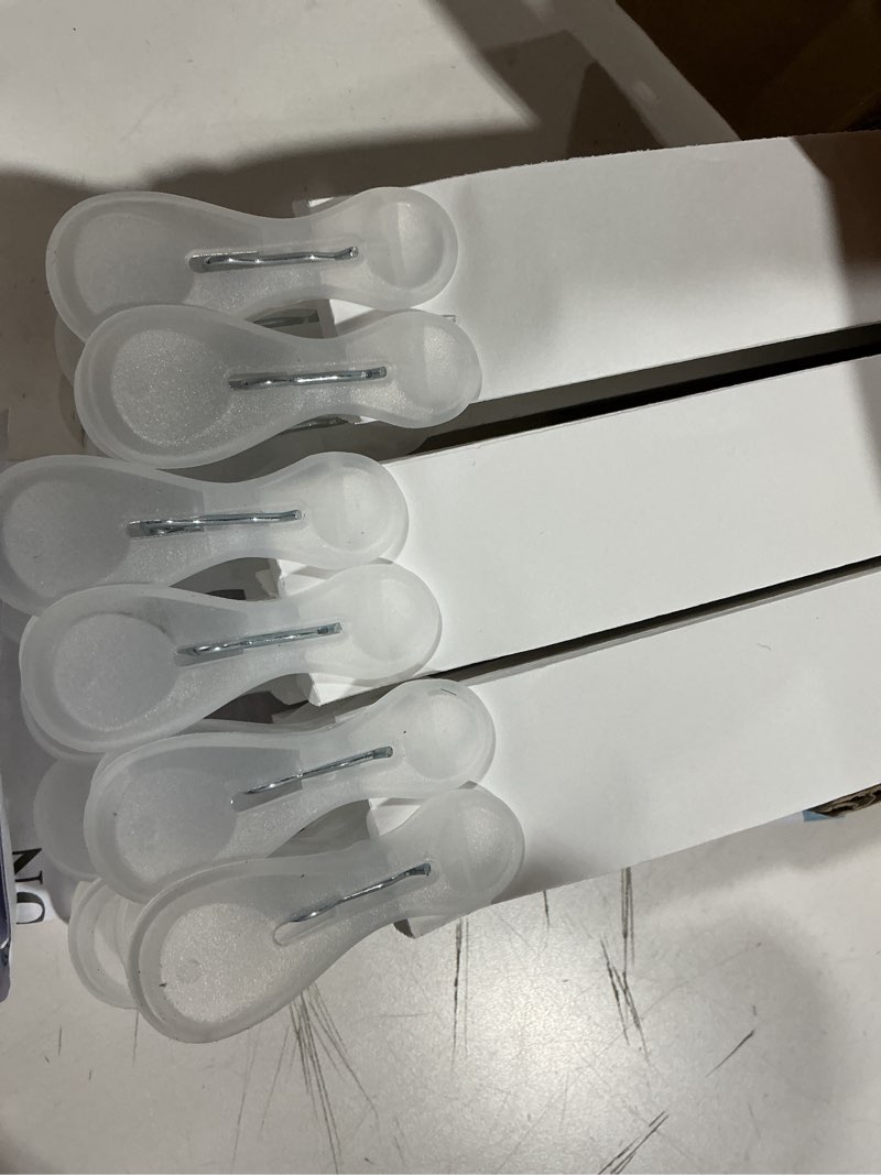 Condition photo showing Good Condition for Changshade 6 Pack Temporary Window Blinds,Light Filtering Pleated Paper Shades for Indoor Windows,Cut to Size Adhesive Window Shades with 12 Clips,No Drill and Easy to Install,36" W x 72" H,White White 36"W x 72"H