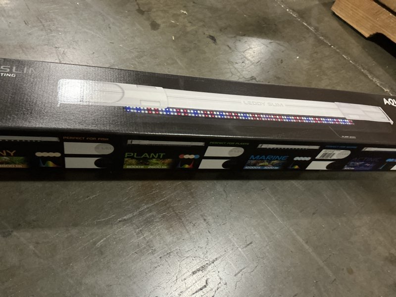 Condition photo showing New/Like New for Aquael Leddy Slim Actinic Premium Aquarium Light (White, 32W 30"-40")