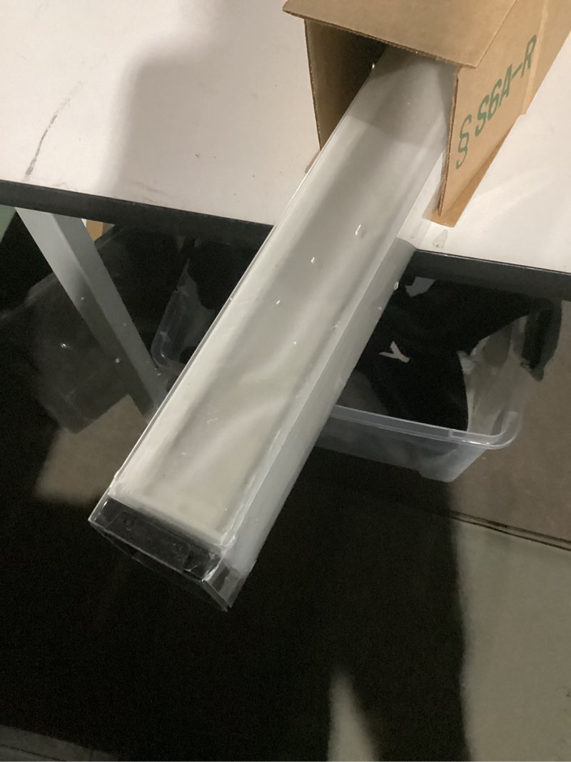 Condition photo showing Good Condition for AOSKY Blackout Roller Shades Cordless Blinds for Windows, Free-Stop Shades with Valance, Thermal Insulated Fabric, UV Protection, Natural Woven Blinds for Home and Office (34" W x 72" H, Ivory) Ivory 34"W x 72"H