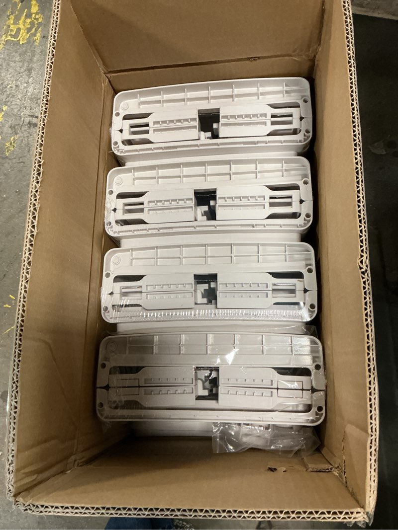 Condition photo showing Good Condition for VECELO 4-Tier Tall Narrow Storage Cabinet with Movable Wheels, Adjustable Shelves, Anti-Tip, Slim, for Small Space, Bathroom, Kitchen, Laundry, White White 9.6 x 11.2 x 65.4 In(LxWxH)