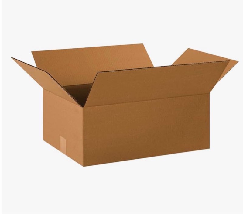 box usa 20 x 14 x 8 corrugated cardboard boxes, medium 20"l x 14"w x 8"h, pack of 25 | shipping, pac