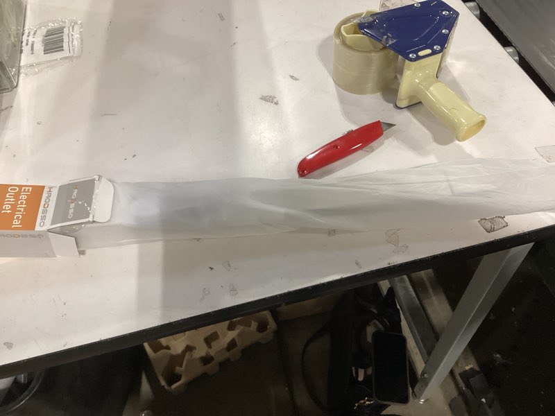 Condition photo showing Good Condition for Electrical Outlet Extender Stick - Features USB-A, USB-C and 2 AC Outlets, Extends 22"-34", Rotates 180° Access Hard-to-Reach Outlets, Wall Plug Power Socket Expander Nightstands, Sofa, Desks and More White