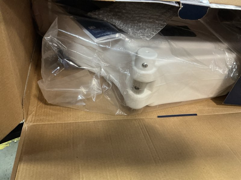 Condition photo showing Good Condition for drive medical 2-in-1 raised toilet seat with removable padded arms - elevated bathroom safety support - secure locking attachment - easy height assistance - durable plastic construction standard
