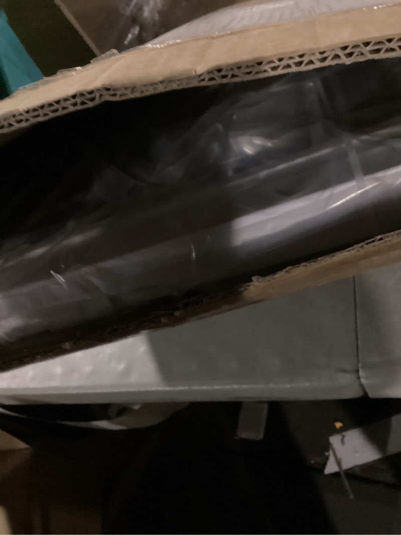 Condition photo showing New/Like New for Mom's Choice-GROWNSY Baby Gate for Stairs, 29.5"-48.4" Pressure Mounted Baby Gate for Top of Stair&Doorway with V-Shaped Rods, Anti-Trip Pedal, Extra Wide Stairs Dog Gate Easy Install w/Red Reminder White 29"-48"*30"