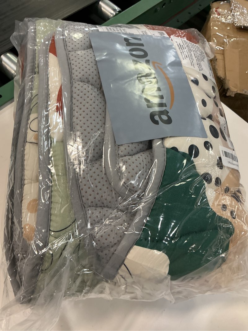 Condition photo showing Good Condition for Blissful Diary Portable Baby Play Mats for Floor, Thicker Cushioned Foldable Baby Crawling Mat for Indoor Outdoor, Modern Abstract 43" X 43"