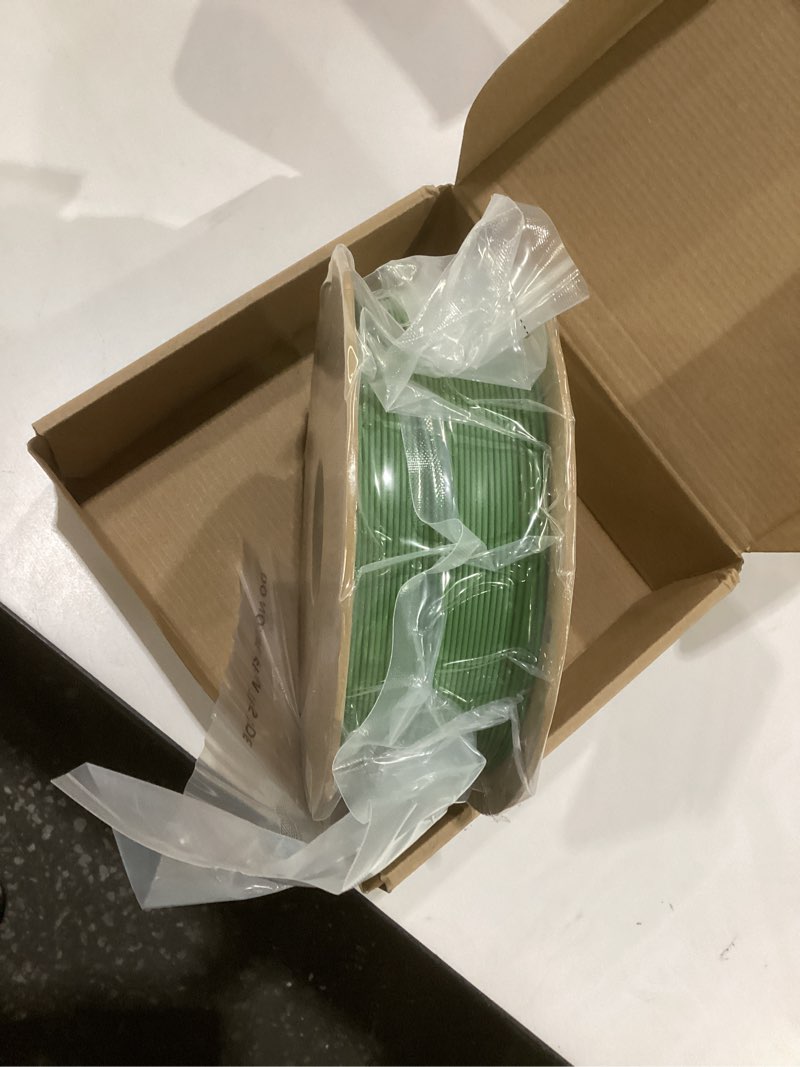 Condition photo showing New/Like New for polymaker pla filament, jungle green 3d printing pla filament 1.75mm 1kg - polylite 3d printer pla filament, dimensional accuracy +/- 0.03mm, compatible with most 3d printer, jungle green 121 - 1.75mm jungle green (hex code: #4e742d)