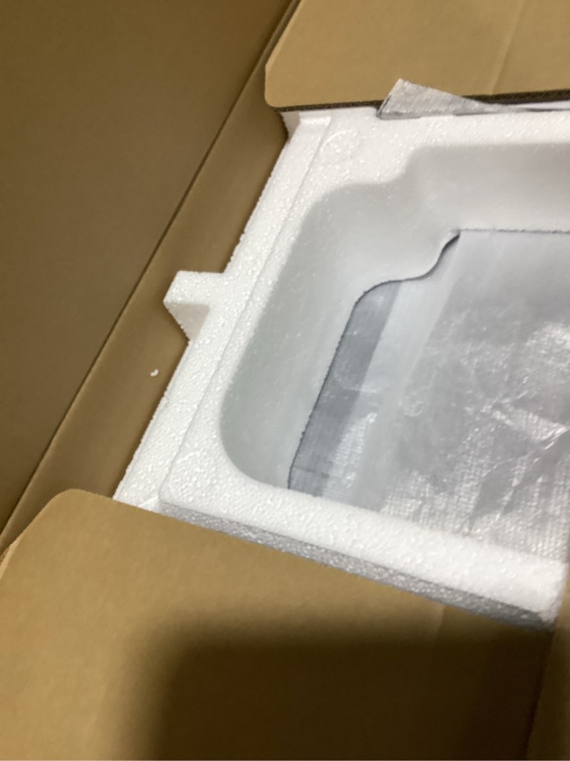 Condition photo showing As Is for Samsung 37-inch ViewFinity S8 (S80UD) 4K UHD HDR10 High Resolution Monitor, USB-C, Height Adjustable Ergonomic Stand, Built-in KVM Switch, Advanced Eye Care, LS37D800UANXZA, 2025