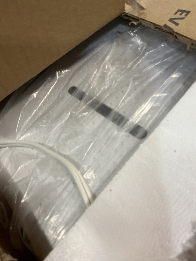 Condition photo showing Good Condition for evaporative air cooler with remote & timer, 2200+ cfm portable fan that blows cold air for large room, home office, bedroom - 2.1gal high-capacity tank, 3 modes, whisper quiet 30db & sleep mode white