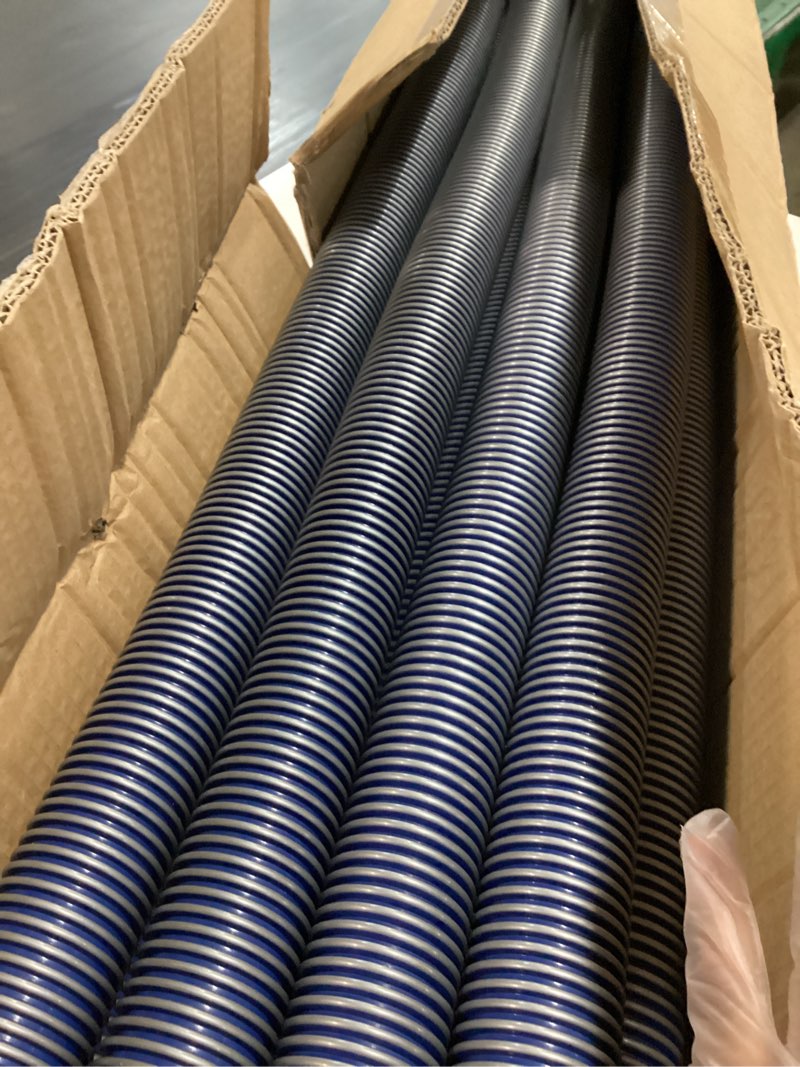 Condition photo showing New/Like New for poolwhale professional swimming pool vacuum cleaner hose -1.5” 8 piece hoses, perfect pool vacuum extension/replacement - compatible with all major automatic swimming pool cleaners